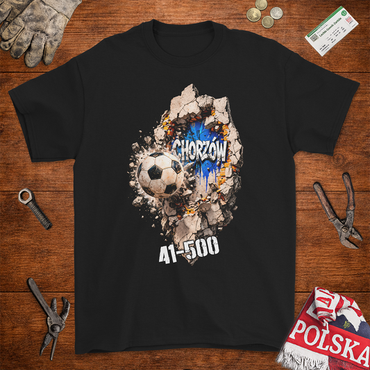 Koszulka Chorzów 41-500 – Miasto, Pasja, Charakter | Gildan 2000 Heavy Cotton