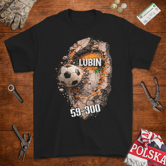Koszulka Lubin 59-300 – Styl Uliczny & Pasja | Solidna Bawełna Gildan 2000