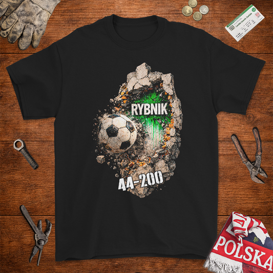 Koszulka Rybnik 44-200 – Styl Uliczny & Pasja | Solidna Bawełna Gildan 2000
