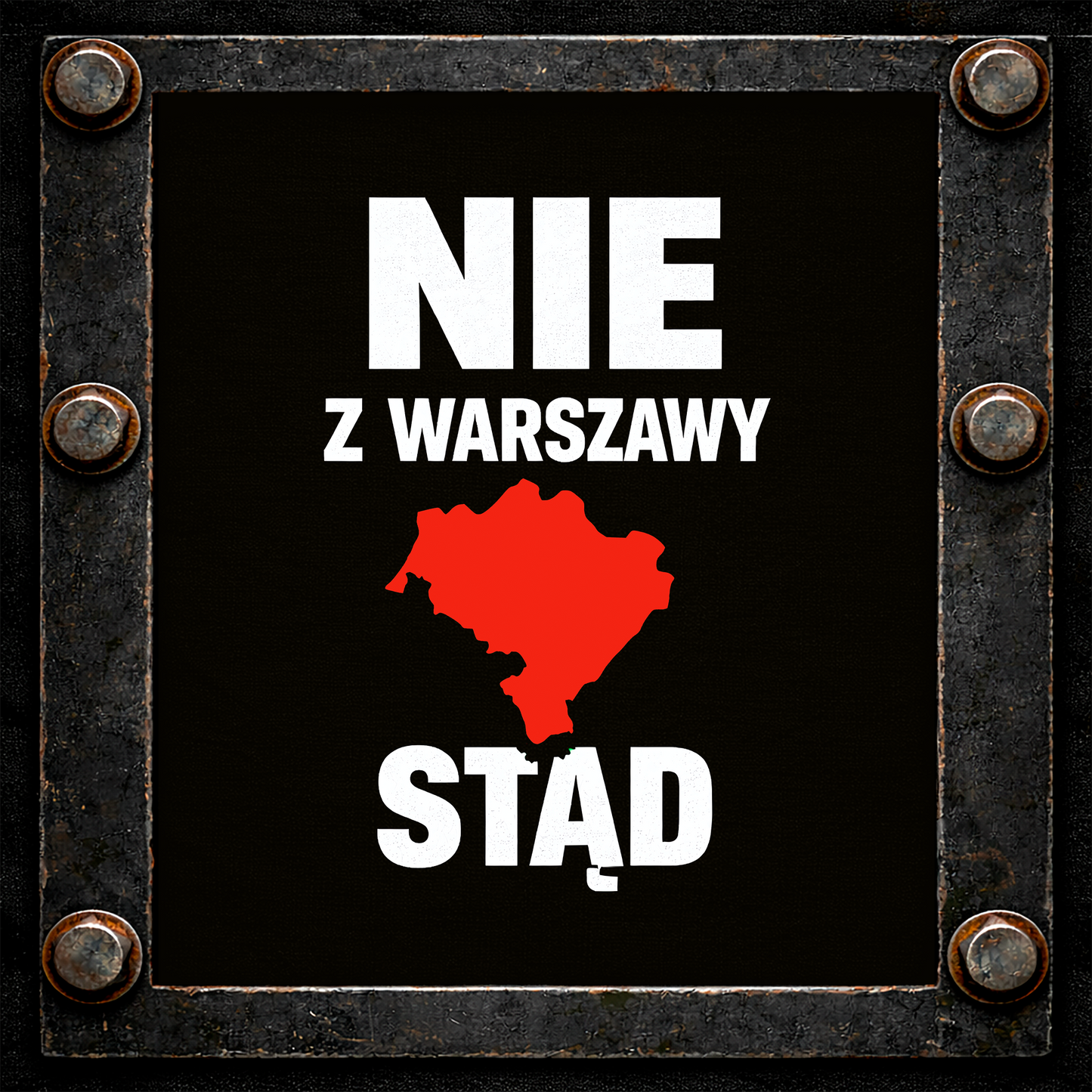 Koszulka Nie z Warszawy, STĄD V2 – Lokalna Duma | Pancerne Gildan 2000