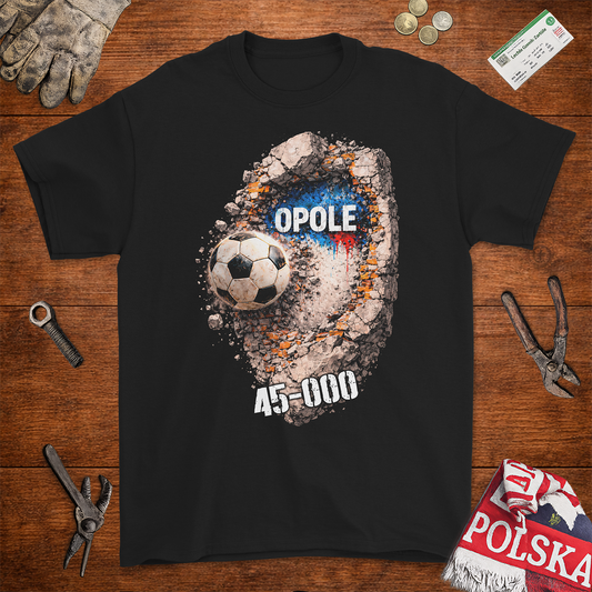 Koszulka Opole 45-000 – Styl Uliczny & Pasja Sportowa | Solidna Bawełna Gildan 2000