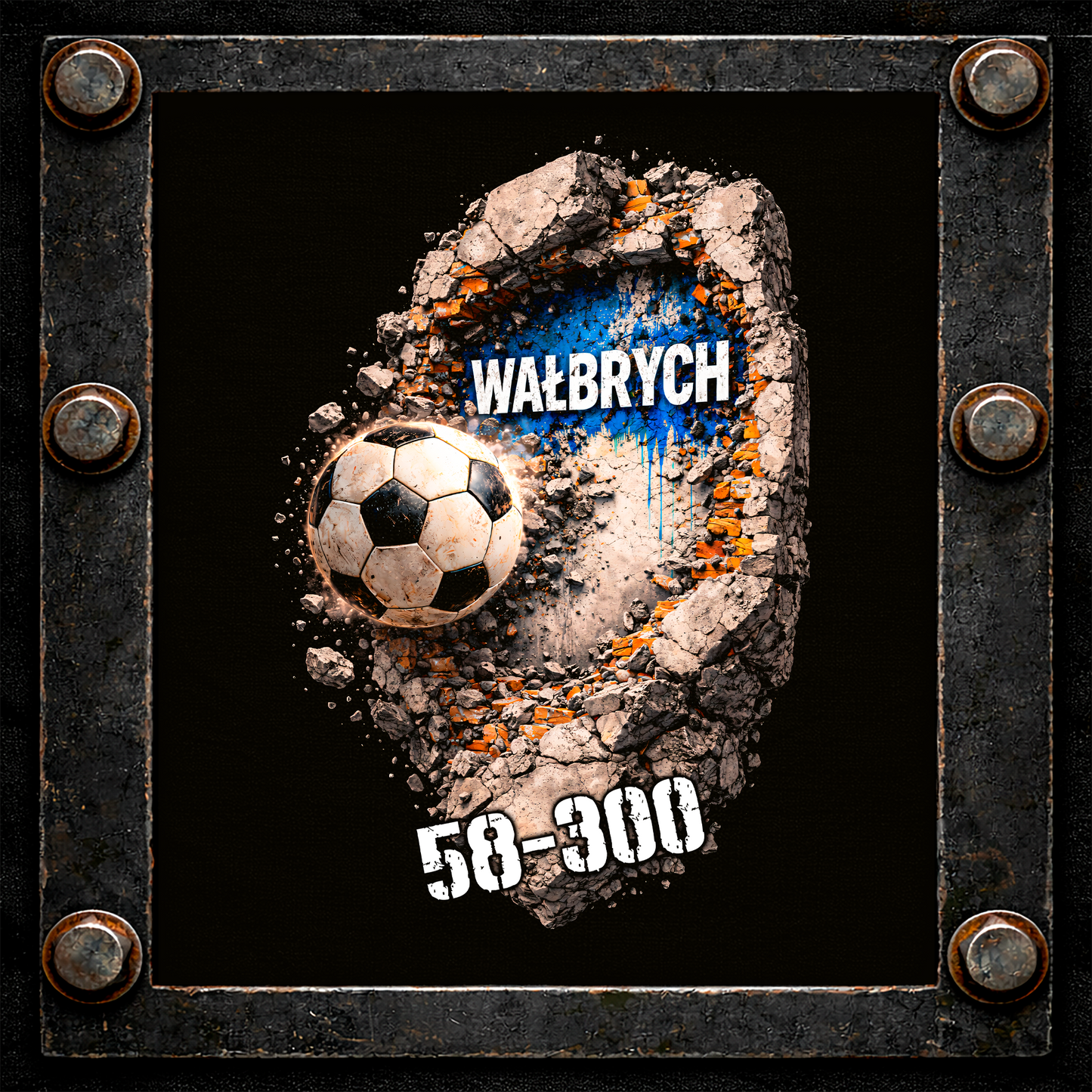 Koszulka Wałbrzych 58-300 – Styl Uliczny & Pasja | Solidna Bawełna Gildan 2000